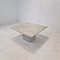 Italian Carrara Marble Coffee Table, 1980s, Image 4