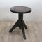 Tabouret de Piano Noir Rotatif, 1920s 1