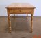 Louis Philippe Style Rectangular Table in Blonde Cherry 13