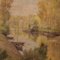 A. Corradi, Italian Landscape, 1950s, Oil on Masonite, Framed 6