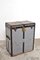 Antique Swedish Trunk on Wheels, 1920s, Image 3