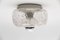 Small Donut Glass Ceiling Lamp, Germany 1960s, Image 4