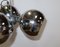 Lampada a sospensione Eyeball in metallo cromato e metallo, anni '60, Immagine 13