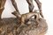 French Napoleon III Bronze Hunter and Dog Figurine, 1890s 10