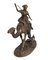 French Napoleon III Bronze Hunter and Dog Figurine, 1890s 3