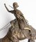 French Napoleon III Bronze Hunter and Dog Figurine, 1890s 7
