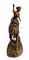 French Napoleon III Bronze Hunter and Dog Figurine, 1890s, Image 4