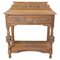 19th Century French Writing Table in Carved Oak, 1880s 1