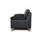 Blue Leather 3-Seater Sofa from Mondo 8