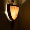 Wandlampe aus Opalglas im Art Deco Stil aus Marmor, 1970er 4