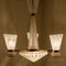Lámpara colgante de cristal de Murano a rayas, años 70, Imagen 18