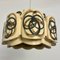 Ceramic Flower Pendant Light, Denmark, 1970s, Image 3