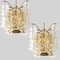 Brass and Glass Sconces attributed to Kalmar, Vienna, 1969, Set of 2, Image 5