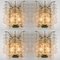 Brass and Glass Sconces attributed to Kalmar, Vienna, 1969, Set of 2 10