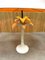 Lampada da tavolo vintage a forma di palma in ceramica nello stile di Tomaso Barbi, Italia, anni '60, Immagine 2