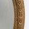 19th Century Gilt Wood Oval Mirror with Shell Crest, 1890s 5