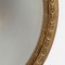 19th Century Gilt Wood Oval Mirror with Shell Crest, 1890s 4