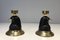 Candlesticks Representing Carved Wooden Eagles with Brass Spikes and Glass Eyes from Houy Pouiga, 1970s, Set of 2, Image 10