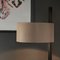Metal and Leather Table Lamps by Victor Vasilev for Oluce, Set of 2 3
