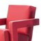 Red Baby Utrech Armchair by Gerrit Thomas Rietveld for Cassina 6