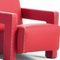 Fauteuil Baby Utrech Rouge par Gerrit Thomas Rietveld pour Cassina 4