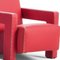 Red Baby Utrech Armchair by Gerrit Thomas Rietveld for Cassina 4
