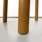 Moderne italienische Stühle aus hellem Holz mit schwarzen Metallstangen, 1980er, 6 . Set 10