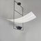 Lampe à Suspension Moderne en Métal Blanc et Noir attribuée à Botta pour Artemide, Italie, 1990s 3