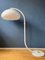 Mid-Century White Flexible Snake Mushroom Floor Lamp from Dijkstra 1