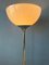 Mid-Century Space Age Floor Lamp with White Acrylic Shade from Guzzini 4