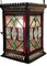 19th Century English Stained Glass Lantern 9