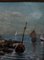 Escena marina, siglo XX, óleo sobre tabla, enmarcado, Imagen 7