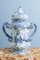 Large Early 20th Century Dutch Delftware Chinoiserie Jar with Twisted Handles, Image 4