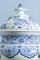 Large Early 20th Century Dutch Delftware Chinoiserie Jar with Twisted Handles 9