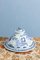 Vaso grande cinese Delftware dell'inizio del XX secolo con manici intrecciati, Immagine 12