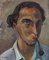 Frederic Luce, Le Fumeur, óleo sobre lienzo, mediados del siglo XX, enmarcado, Imagen 2