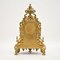 Vintage French Style Brass Mantle Clock, 1960s, Image 7