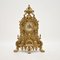 Vintage French Style Brass Mantle Clock, 1960s, Image 1