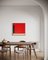 Bodasca, Composición abstracta roja, década de 2020, Acrílico sobre lienzo, Imagen 5