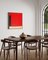 Bodasca, Composición abstracta roja, década de 2020, Acrílico sobre lienzo, Imagen 6