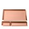 Axonometry Copper Tray Set by Elisa Giovannoni, Set of 3 1