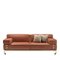 Orangefarbenes Shaker 2-Sitzer Sofa von Stefano Giovannoni 1