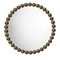 Gioiello Round Small Bronze Mirror by Nika Zupanc 1