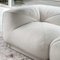 Leisure Four-Seater White Sofa by Lorenza Bozzoli 5