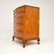 Antique Burr Walnut Chest of Drawers, 1920s 4