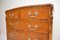 Antique Burr Walnut Chest of Drawers, 1920s 9