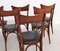 Italian Dining Chairs in the style of Ico Parisi, 1950s, Set of 6 6