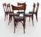 Italian Dining Chairs in the style of Ico Parisi, 1950s, Set of 6 3