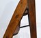 Vintage Library Stepladder, 1920s, Image 11