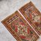 Small Turkish Oushak Rugs, Set of 2 2